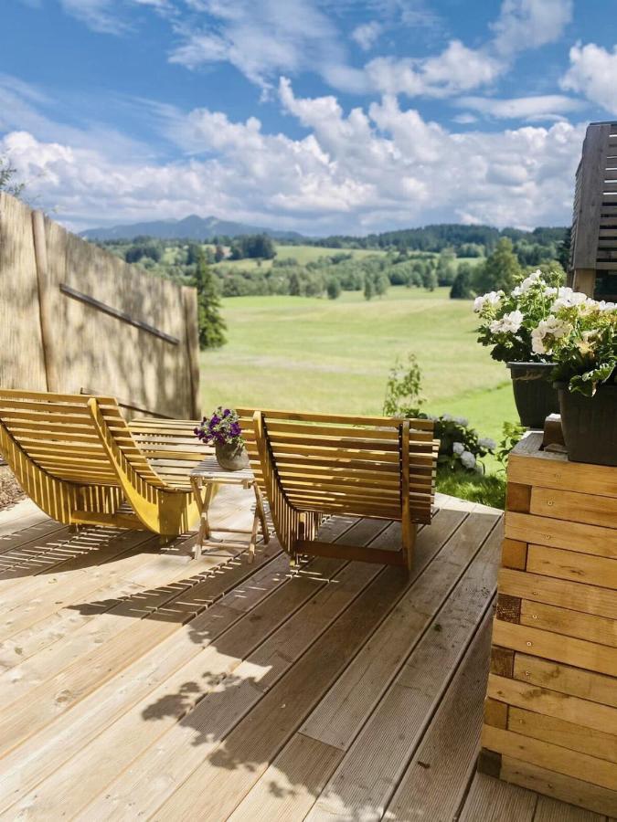 Alpen Wohlfuehlquartier Villa Bayersoien Buitenkant foto