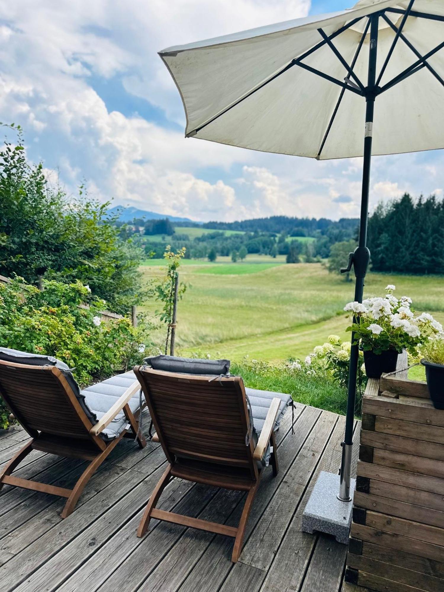 Alpen Wohlfuehlquartier Villa Bayersoien Buitenkant foto